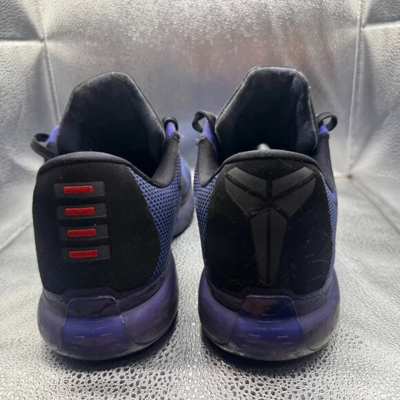 Size 13 Nike Kobe 10 Blackout Blue Mens Lace Up Basketball‎ Shoes 705317-005 main image 11